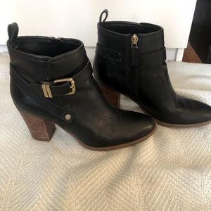 Franco Sarto black booties